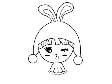 小女孩图形