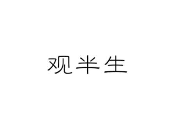 观半生