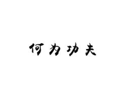 何为功夫