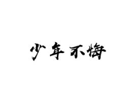 少年不悔