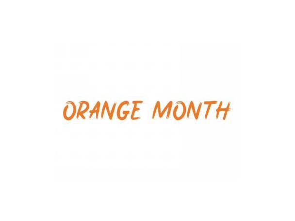 orange month