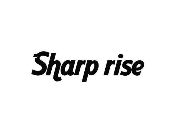 Sharp rise