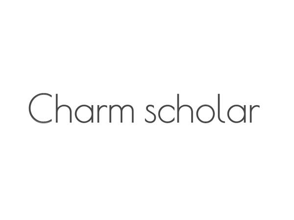 Charm scholar