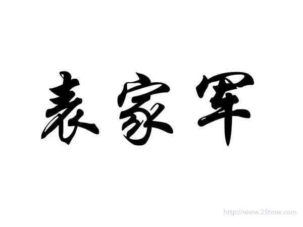 表家军