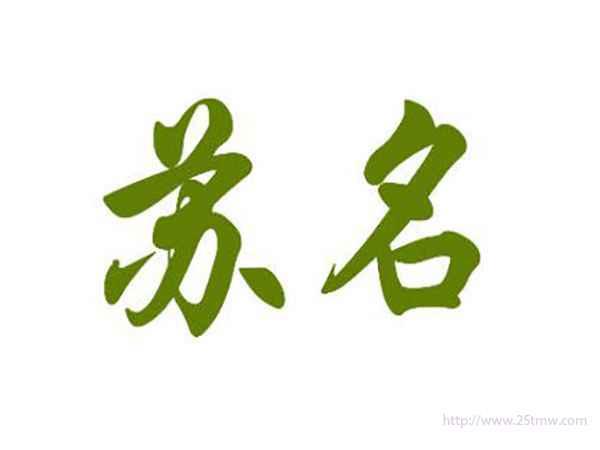 苏名