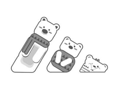 图形三只小熊