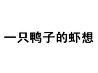 一只鸭子的虾想