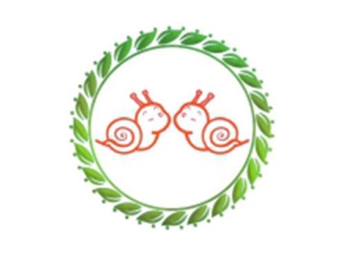 两只蜗牛图形