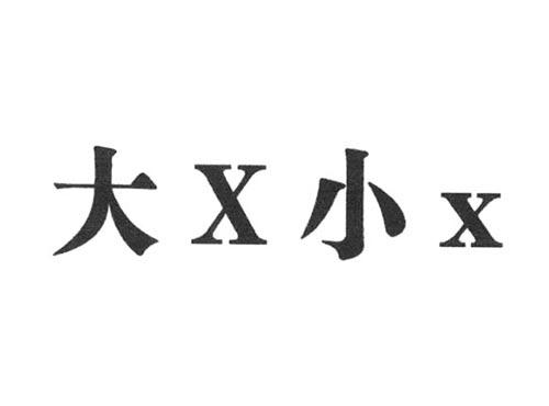 大X小X