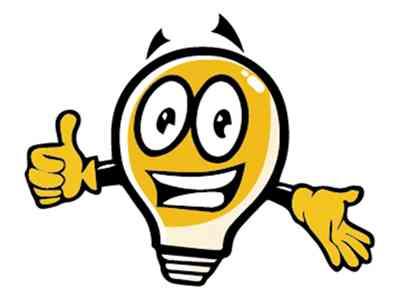 灯泡笑脸