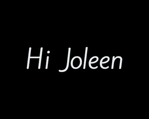 HI JOLEEN