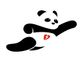 熊猫超人潮酷图形